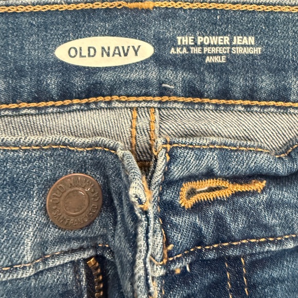 Old Navy Classic Blue Power Jeans - Picture 3 of 4